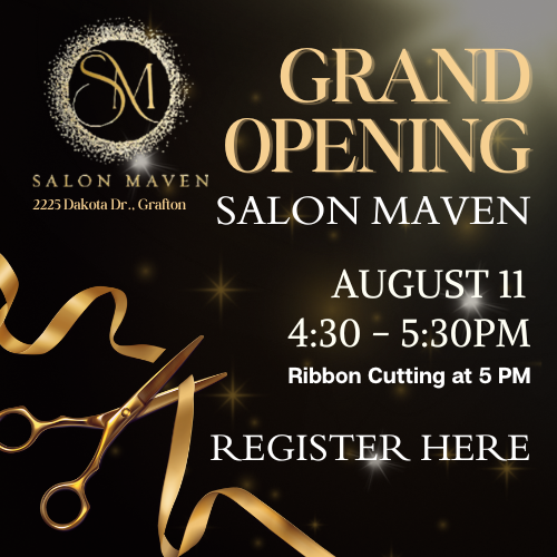 Salon Maven Ribbon Cutting WEB THUMB (500 x 500 px) (1)