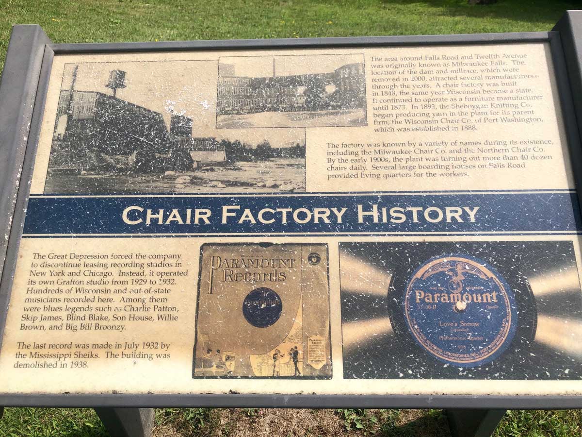 Chair Factory History Plaque