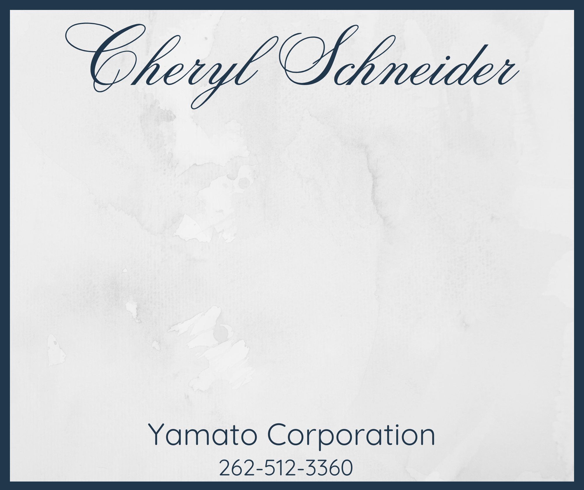 Cheryl Schneider – Headshot Temp